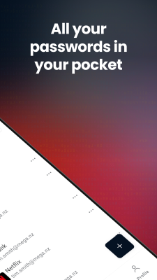 Screenshot of the application MEGA Pass Password Manager - #2