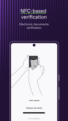 Screenshot of the application Regula Document Reader - #4