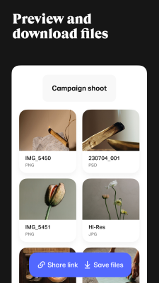 Screenshot of the application WeTransfer : File Transfer - #4