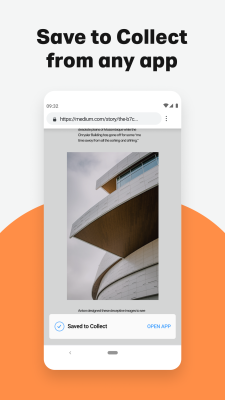 Screenshot of the application Collect by WeTransfer - #6
