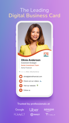 Screenshot of the application HiHello - #1