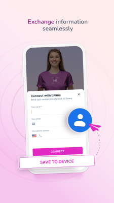 Screenshot of the application HiHello - #8