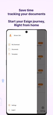 Screenshot of the application Foxit eSign - #3