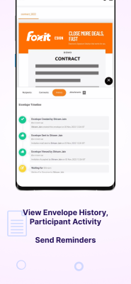 Screenshot of the application Foxit eSign - #6