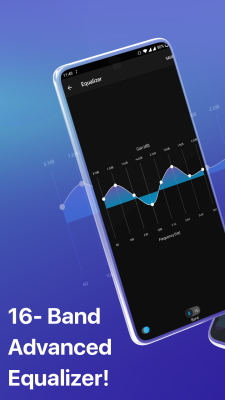 Screenshot of the application Boom: Bass Booster & Equalizer - #2