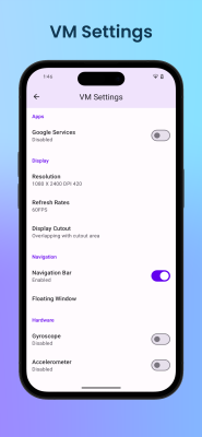 Screenshot of the application Virtual Master - #4