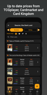 Screenshot of the application ManaBox - #6