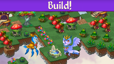 Screenshot of the application Merge Dragons! - #4
