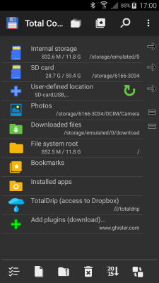 Screenshot of the application TotalDrip-Plugin for Totalcmd - #1