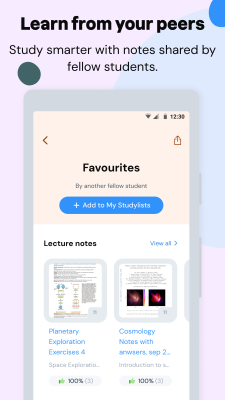 Screenshot of the application Studocu - #6