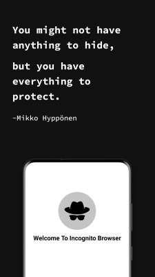 Screenshot of the application Private Browser: Incognito App - #1