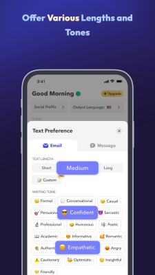 Screenshot of the application Xemail - #4