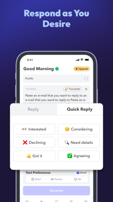Screenshot of the application Xemail - #6