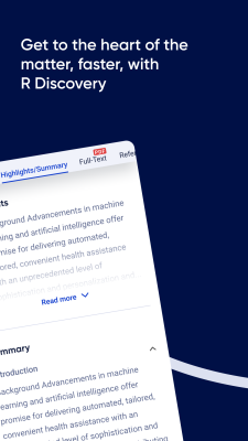 Screenshot of the application R Discovery - #2