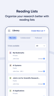 Screenshot of the application R Discovery - #5