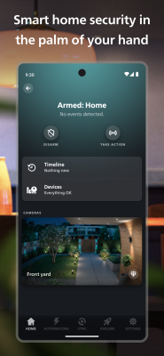 Screenshot of the application Philips Hue - #6