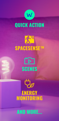 Screenshot of the application WiZ Connected - #6