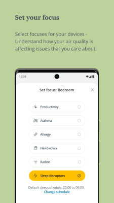 Screenshot of the application Airthings - #4