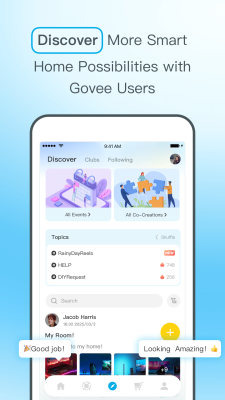 Screenshot of the application Govee Home - #5