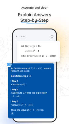 Screenshot of the application Mathos AI - #2