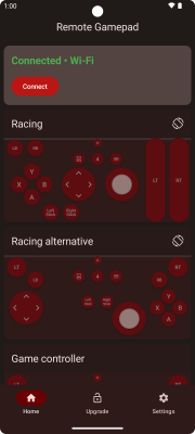 Screenshot of the application Remote Gamepad - #5