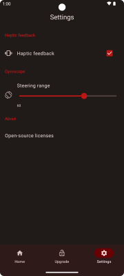 Screenshot of the application Remote Gamepad - #7
