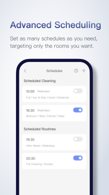 Screenshot of the application Roborock - #3