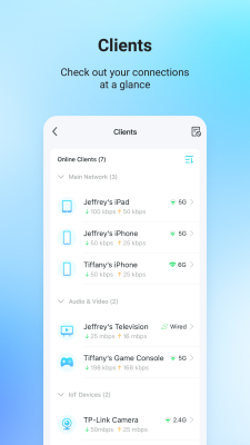 Screenshot of the application TP-Link Tether - #3