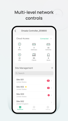 Screenshot of the application TP-Link Omada - #2
