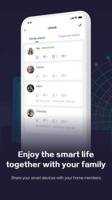 Screenshot of the application Smart Life - #4