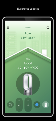 Screenshot of the application MyDyson - #3