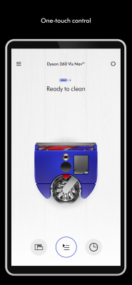 Screenshot of the application MyDyson - #4