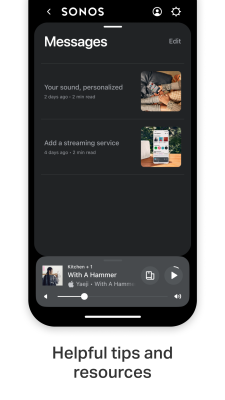 Screenshot of the application Sonos - #6