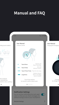 Screenshot of the application LG TONE Free - #6