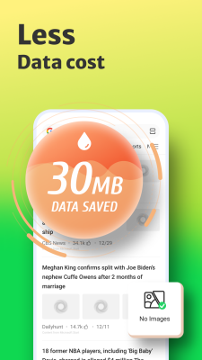 Screenshot of the application Hola Browser - #6