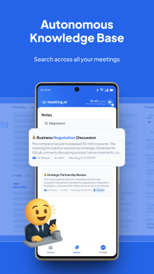 Screenshot of the application Meeting.ai - #5