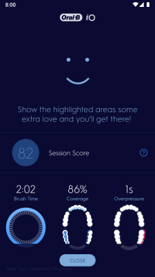 Screenshot of the application Oral-B - #3