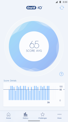 Screenshot of the application Oral-B - #4