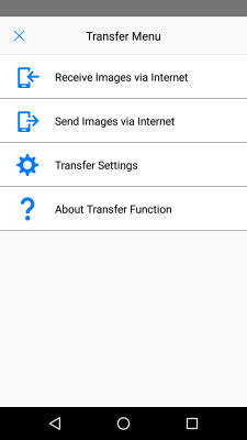 Screenshot of the application Canon Connect Station - #2