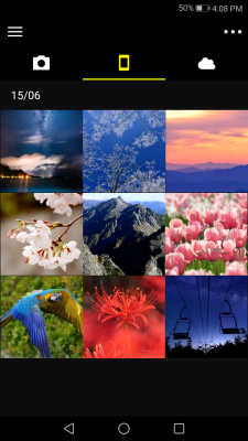 Screenshot of the application SnapBridge - #2