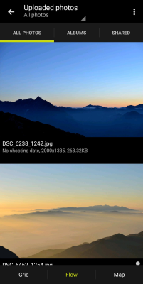 Screenshot of the application NIKON IMAGE SPACE - #3