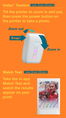 Screenshot of the application instax mini Link - #7