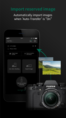 Screenshot of the application FUJIFILM Camera Remote - #5