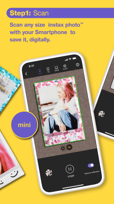 Screenshot of the application instax UP - #2