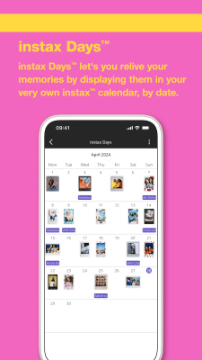 Screenshot of the application instax UP - #6
