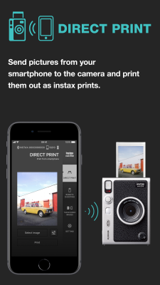 Screenshot of the application instax mini Evo - #2