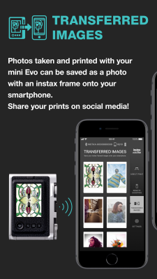 Screenshot of the application instax mini Evo - #3