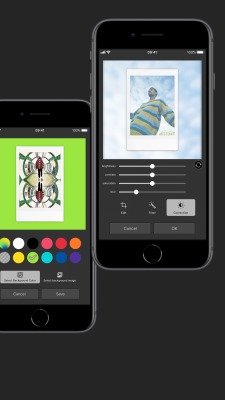 Screenshot of the application instax mini Evo - #4