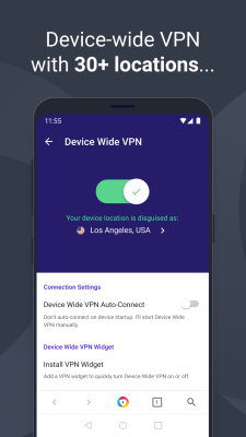Screenshot of the application AVG Secure Browser - #2