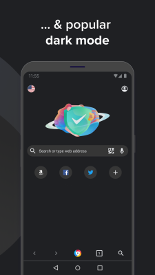Screenshot of the application AVG Secure Browser - #7